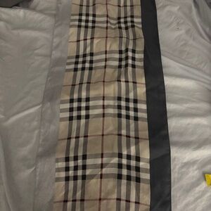 Vintage Burberry silk scarf
